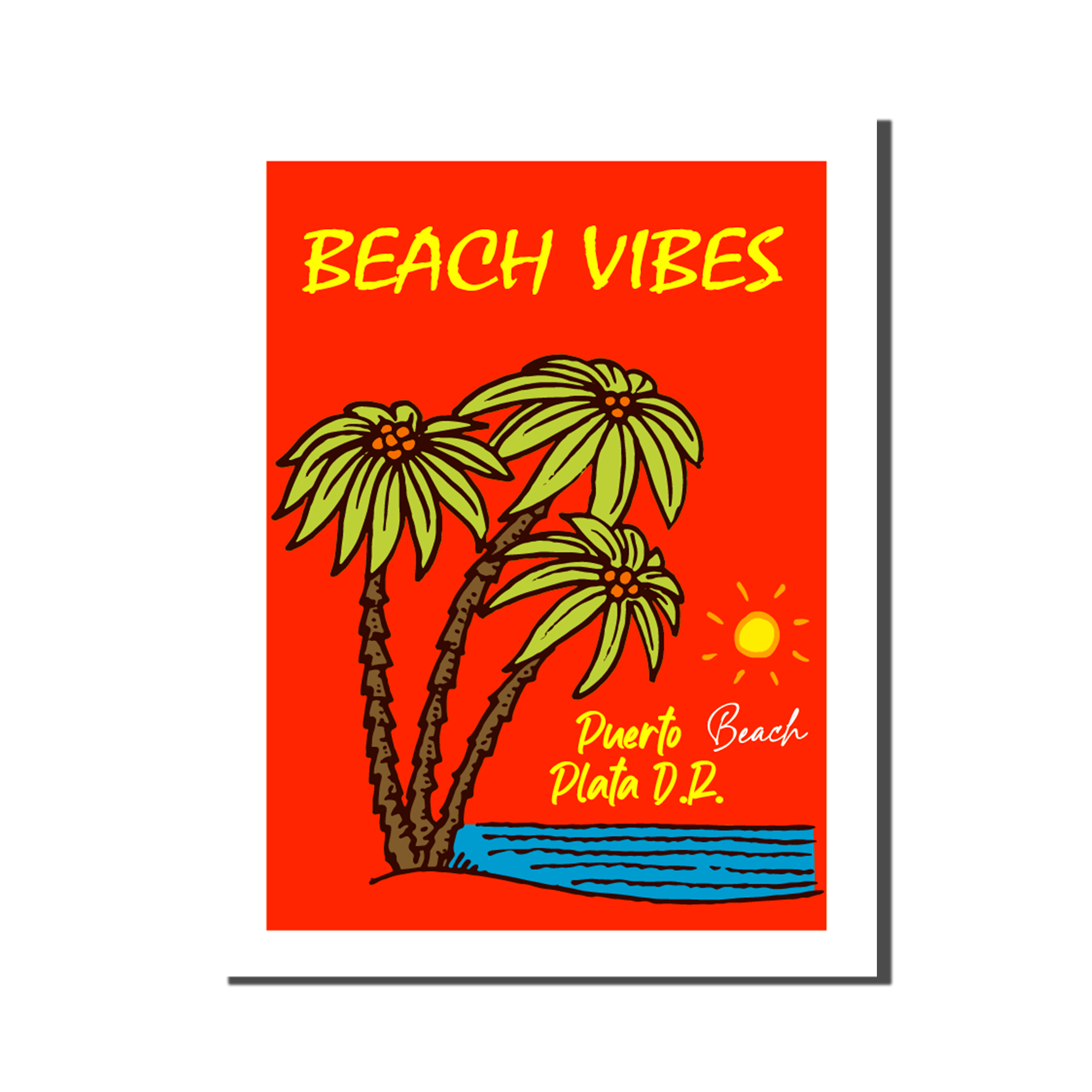 Beach Vibes cuadrado